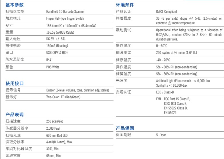 GS100参数